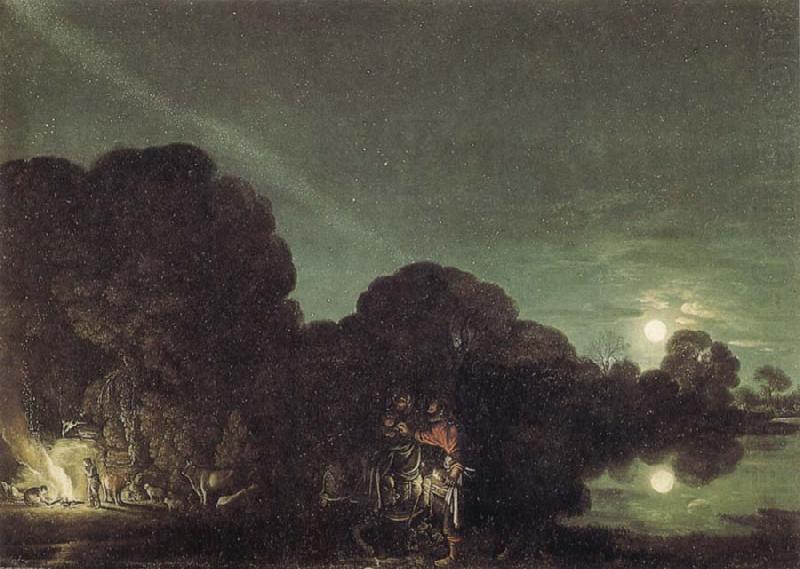 The Flight to Egypt, Adam Elsheimer